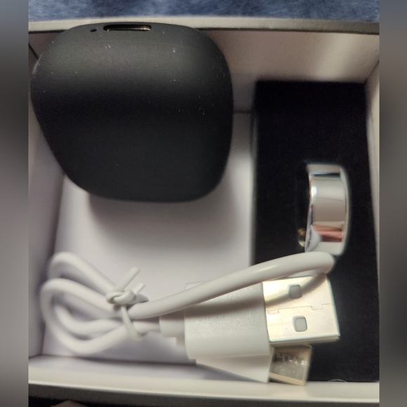 SMART RING, SIZE 9, SILVER, NEW - Picture 5 of 14